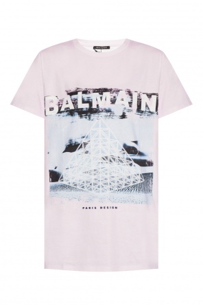 Logo-printed t-shirt, zdjęcie 1 Logo-printed t-shirt od Balmain